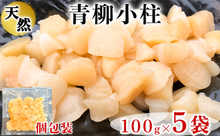 岬だより 貝専門店 天然の青柳小柱　100g×5袋 [配送不可地域：離島]