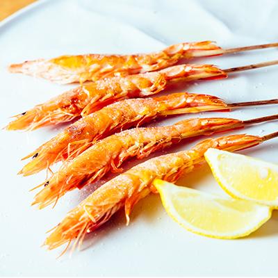 ふるさと納税 磐田市 希少【静岡県磐田市産】頭から丸ごと食べられる!国産 冷凍「幸えび/串打ち」「福えび」セット　陸上養殖 |  | 02