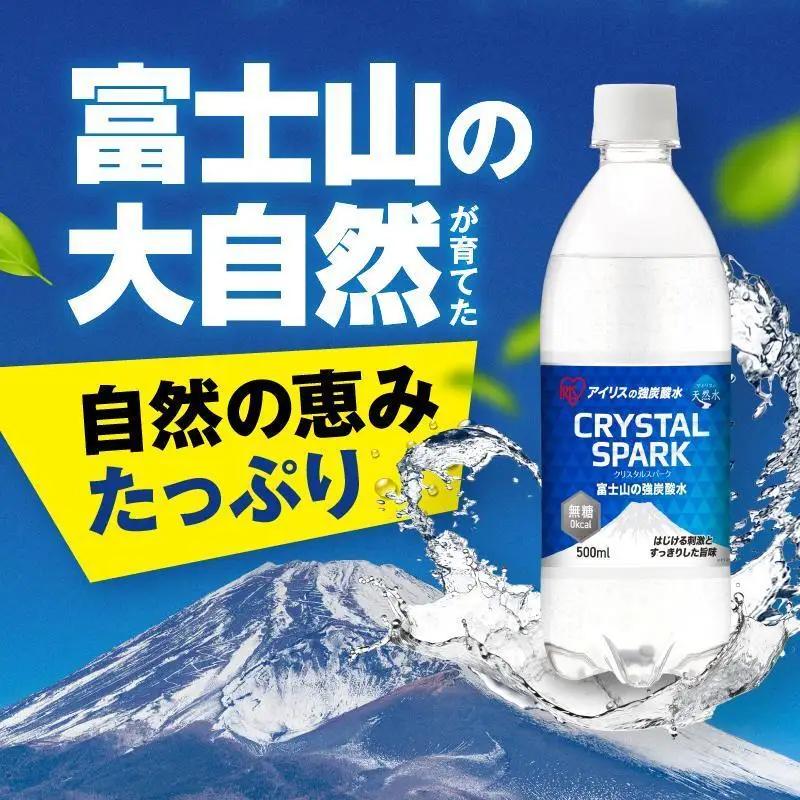 強炭酸水 【3か月定期便】500ml 24本 炭酸
