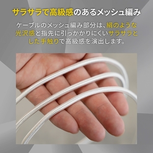 Owltech 超タフで断線に強い 耐屈曲10万回以上 最大PD60W充電／データ転送 USB Type-A／USB Type-C to USB Type-C 2in1ケーブル OWL-CBA5ACC