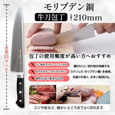 ふるさと納税 美濃市 T80シリーズ 包丁 2本セット 牛刀210mm ペティナイフ120mm 竹内刃物製作所 岐阜県 |  | 01