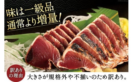 【CF01】訳あり 気仙沼港水揚 かつお タタキ 2.4kg [阿部長商店 宮城県 気仙沼市 20564730] 魚介類 魚介 海鮮 魚 さかな 真空パック 鰹 カツオ 鰹たたき たたき 冷凍 規格外 不揃い 訳アリ わけあり