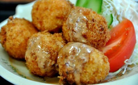 カニクリームコロッケ 30個 料理屋『富士』