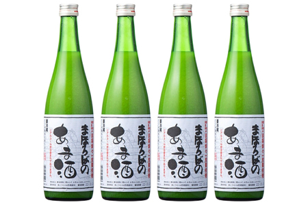 無添加 ノンアルコール 米鶴 蔵出し 甘酒 冷蔵品 720ml 4本 F20B-551