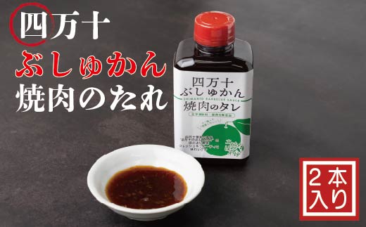 39210-013-0002．家(うち)に来る“高知”　四万十ぶしゅかん焼肉のたれ　2本セット