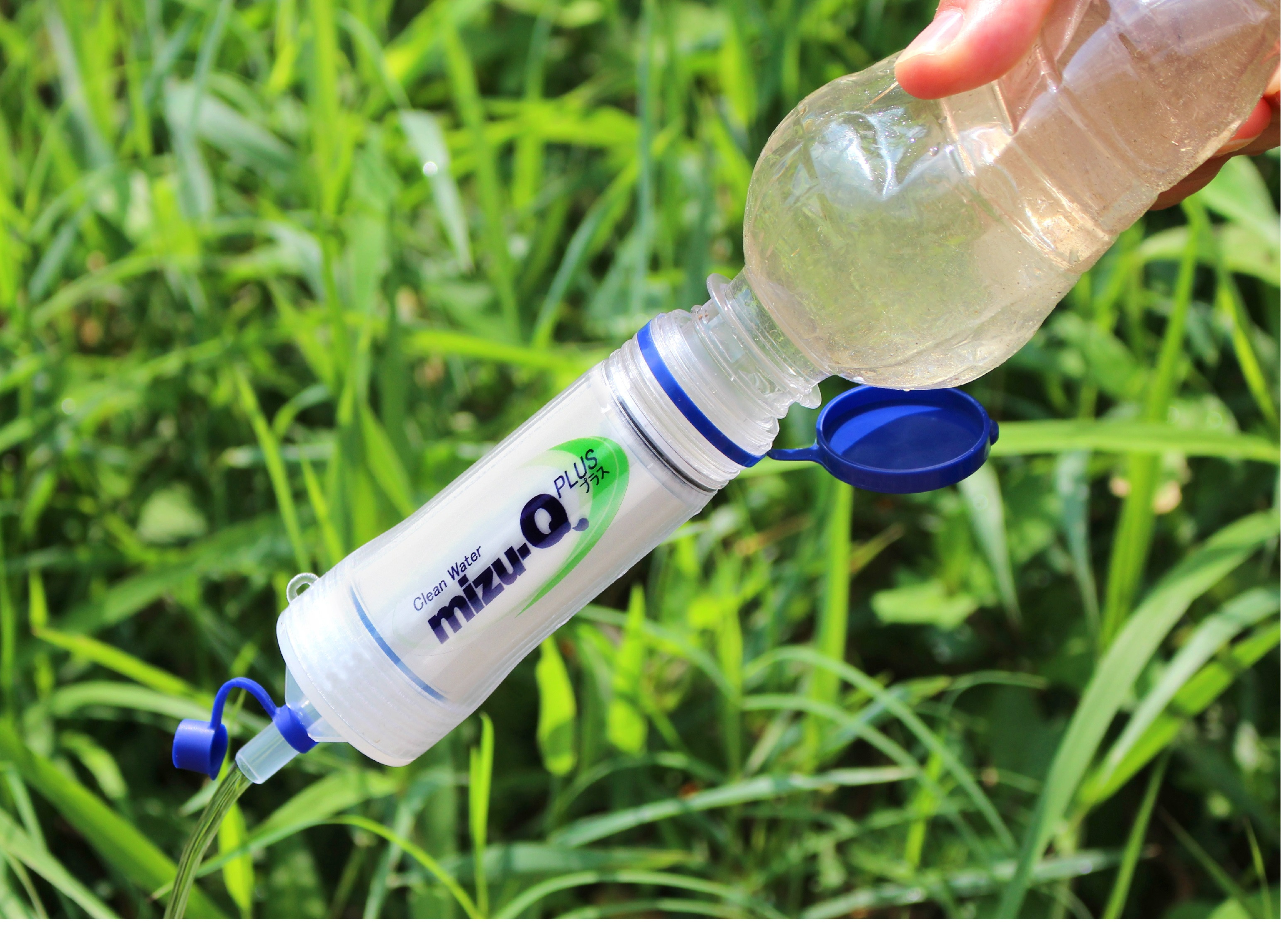 携帯型浄水器　mizu-Q PLUS　カートリッジ付き