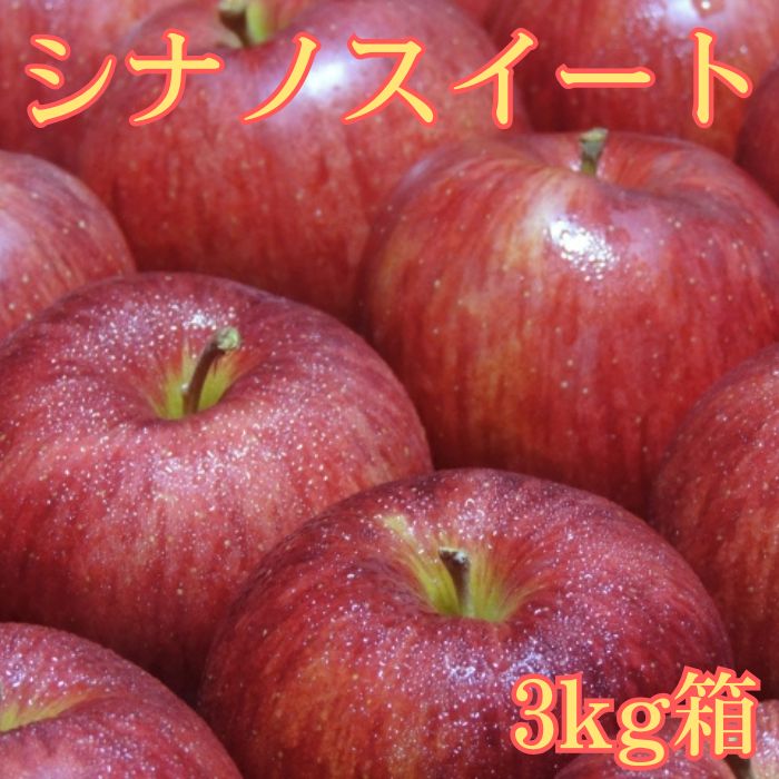 シナノスイート 3kg箱 ＜10月中旬より発送＞ 長野県 南信州 高森町 りんご