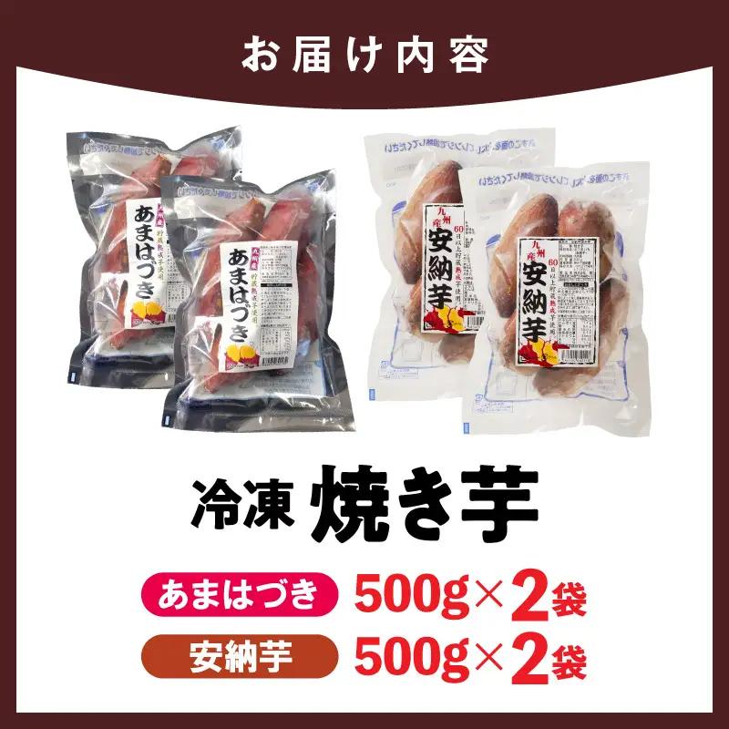 【先行予約】2026年10月より順次発送開始 あまはづき、安納芋焼き芋食べ比べセット N0152-YA1113