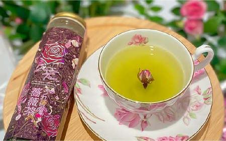＜新感覚！バラの香りにつつまれる飲料＞うれしのローズ ローズティー30g うれしの薔薇茶50g 2種セット 佐賀県/株式会社Rose[41AAAS009]