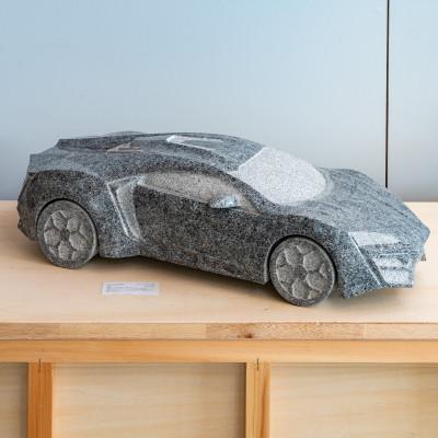 ふるさと納税 香川県 1/10スケール 庵治石モデルカー(オーダーメイド)
