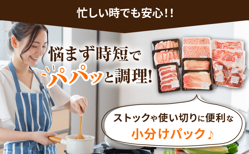 【2週間以内発送】≪宮崎県産≫豚肉6種＼てげスゲーセット／合計4.5kg 肉 豚 豚肉 おかず 国産_T009-032-2W【人気 ギフト 食品 お肉 しゃぶしゃぶ 贈り物 お土産 送料無料 プレゼン
