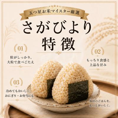 ふるさと納税 鳥栖市 【玄米】さがびより6kg(鳥栖市) |  | 01