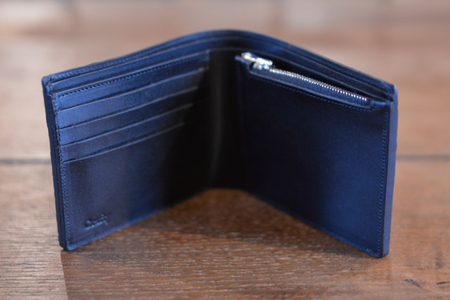 HalfWallet(クロコダイル)｜栃木県益子町ふるさと納税ハーフウォレット クロコダイルレザー ナイルワニ 革 日用品 栃木レザー（BB016）