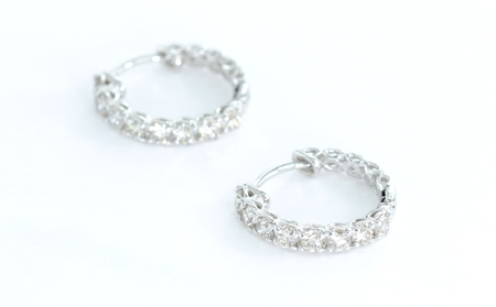 PT900　ダイヤモンド　プラチナ　ピアス　0.50ct　17784A　Pt　DIA　PE