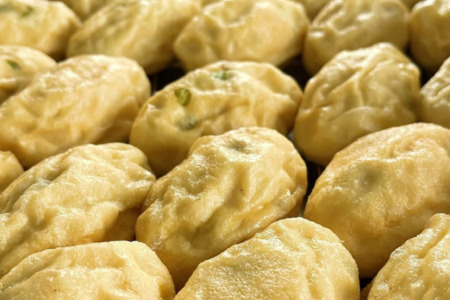 在来大豆のとうふ（各1個）と季節のがんものセット [INMR-104]