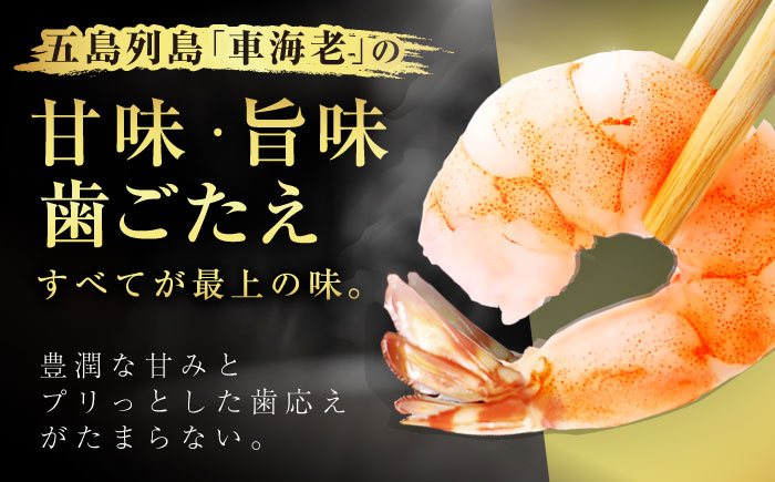 【訳あり】下処理済み 冷凍車海老（加熱用）750g (250gx3P) 五島市／拓水 五島事業場 [PCU009]