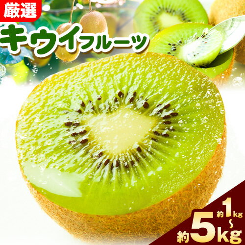 【ふるさと納税】先行予約 厳選 キウイ フルーツ 約 1kg 2.5kg 5kg 各＋250g (傷み補償分) 池田鹿蔵農園@日高町（池田農園株式会社）《11月中旬〜4月下旬出荷》和歌山県 日高町 キウイ キウイフルーツ 果物 フルーツ きうい 【配送不可地域あり】