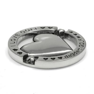 ふるさと納税 神戸市 銀製 ゴルフマーカー ハート マグネット付き 神戸市 MS-057 |  | 02