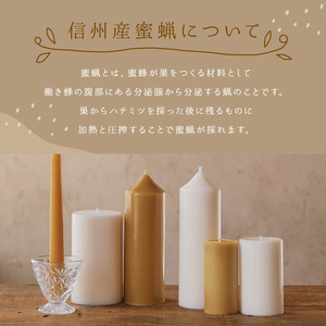 【信州産蜜蝋100％】蜜蝋キャンドルセット | キャンドル きゃんどる 蝋 蝋燭 ロウソク ハンドメイド インテリア フクロウ 鉛筆 松ぼっくり 長野県 松本市