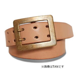 天神ワークス/レザーベルトBE404/ RED〈38インチ〉