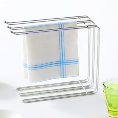 ふるさと納税 三条市 [ハナウタ] おしゃれなステンレス製キッチン用品 キッチンハンガー シルバー【010P005】