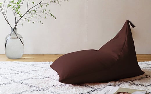 【a047】こたつビーズクッション（ブラウン）【配送不可地域：沖縄県、離島】