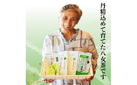 八女茶 福袋人気の深蒸し茶5種類入り　008-061