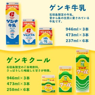 ふるさと納税 石垣市 【ふるさと納税限定】八重山ゲンキ乳業 全種バリューセット |  | 01