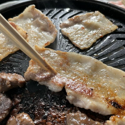 【ふるさと納税】【お歳暮ギフト・無地熨斗】パイナップルポーク 焼肉 バラ&ロース食べ比べ 合計800g【配送不可地域：離島】【1692035】