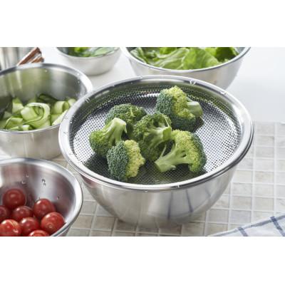 ふるさと納税 燕市 ステンレスボウル 4PCS & パンチング平ザル　二合ミニボウル2個付き(全7点セット) |  | 02