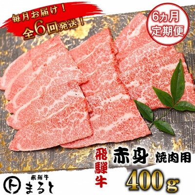 【ふるさと納税】【毎月定期便】飛騨牛　赤身焼肉　400g全6回【配送不可地域：離島】【4088611】