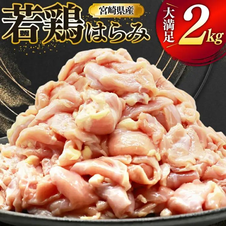 鶏肉 若鶏 はらみ 2kg 鶏はらみ
