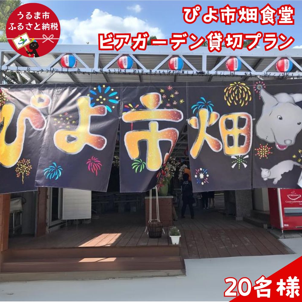 【ふるさと納税】沖縄民謡ショーなどが楽しめる！ビアガーデン3時間貸切プラン（20名様）