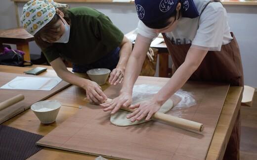 手ぶらで蕎麦打ち体験＜1組＞