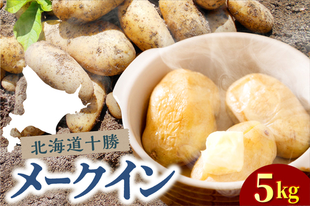 レビューキャンペーン実施中！【2025年10月下旬より順次出荷】北海道 十勝芽室町 メークイン Mサイズ5kg me078-008c-26