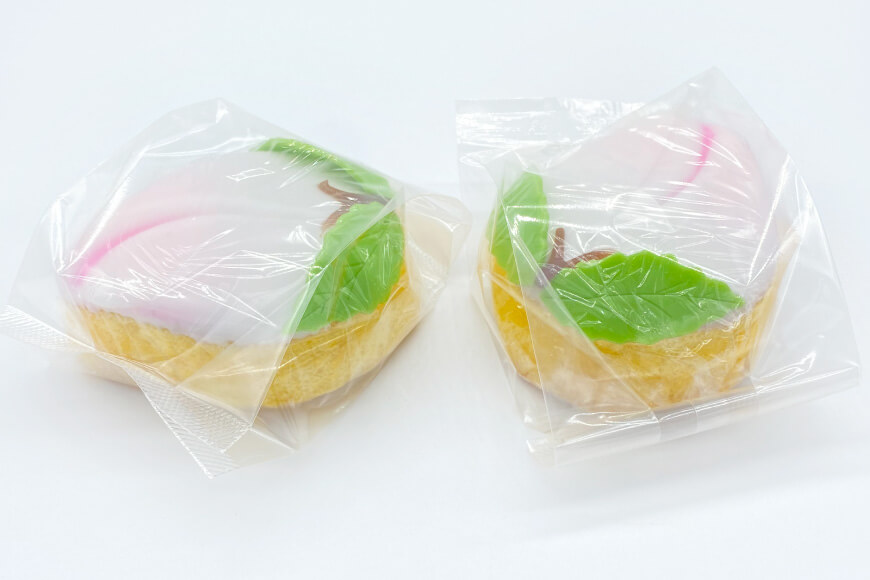 【先行受付】桃の節句 に かわいい 雪屋の長崎縁起菓子「桃カステラ3個入り」/ 雪屋菓子舗 / 長崎県 雲仙市 [item0662] / 節句 縁起菓子 桃カステラ カステラ 3個