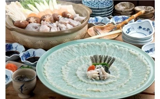 とらふぐ刺身セット ２人前  C130