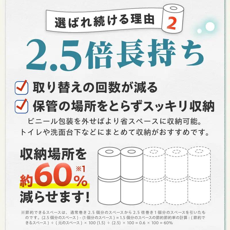 〈最短翌日発送〉【家族で使える安心の量 】甲府古紙使用トイレットペーパー シングル（1ロール：150m）×24ロール 2.5倍巻