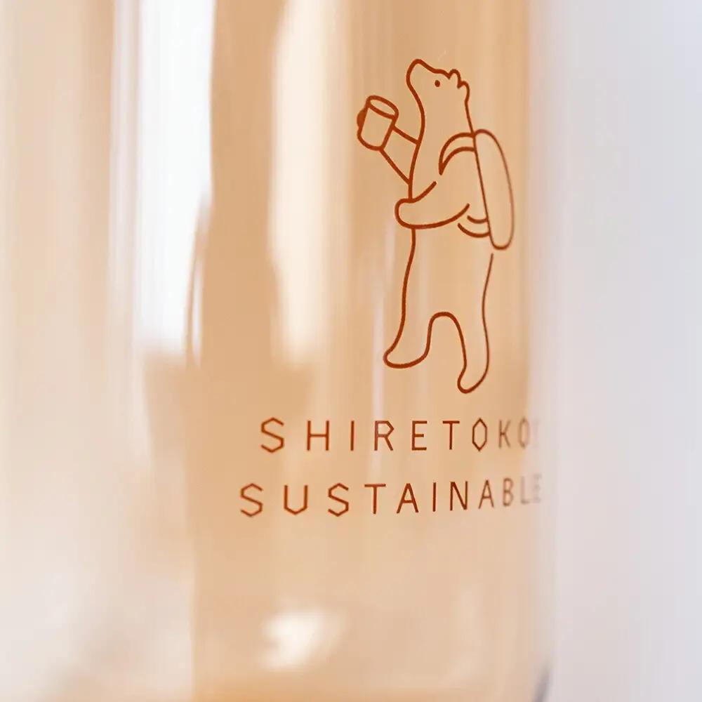 知床トコさん　ウォーターボトル　アンバー　950ml×1本　常温で水が飲める 耐熱マイボトル