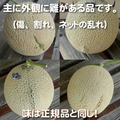 【毎月定期便】【高級メロンの訳あり品】アローマメロン1玉　全5回【配送不可地域：離島・北海道・沖縄県】