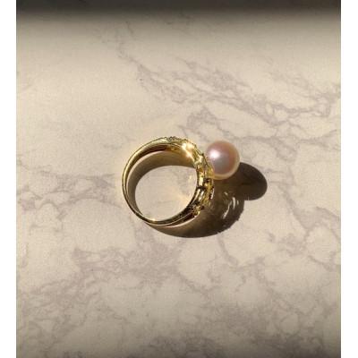 ふるさと納税 鳥羽市 あこや真珠9mmリング(9号) 850-01 |  | 02