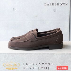 【23.5cm】トレーディングポスト ローファー[T701]（カラー：DARKBROWN）
