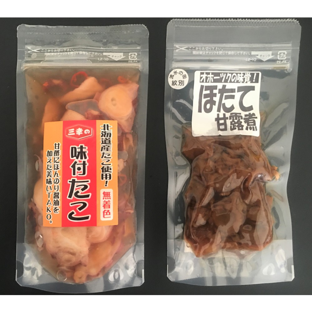 【ふるさと納税】【新春感謝祭】13-121 たこの甘酢漬とほたての甘露煮セット