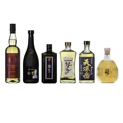 ふるさと納税 奄美市 【奄美黒糖焼酎語り部厳選】本格焼酎樫樽高度数6本セット
