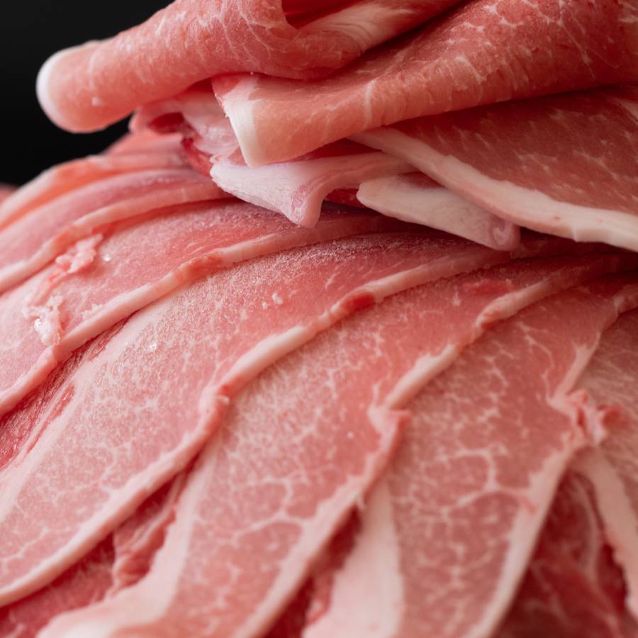 北海道産豚肉スライス4kg（500ｇ×8パック）[A2-3D-MK]