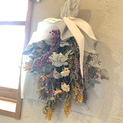 ふるさと納税 磐田市 ドライフラワースワッグ(花束)M |  | 03