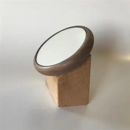 Face Mirror(木製フェイスミラー・ハンドミラー)(大牟田市)_雑貨   _【配送不可地域：沖縄県】【1263694】
