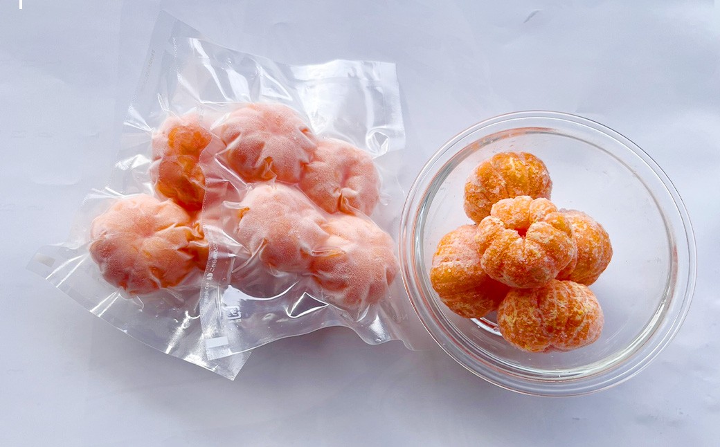 まちなが家族農園の小玉冷凍みかん　約500ｇ
