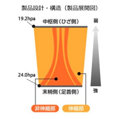 ふるさと納税 かほく市 【ふるさと納税】ツカレナイン 着圧サポーター【フクラハギ】(ブラック:Mサイズ)1ペア(両足2枚入) |  | 02