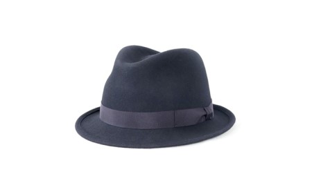 小ツバの老若男女楽しめる！シンプルウールハット[ 帽子 18AWN-003 ] ﾌﾞﾗｯｸ